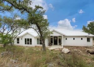 Virginia Farmhouse front skyview San Antonio TX