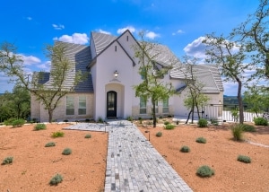 Rustic Farmhouse front view